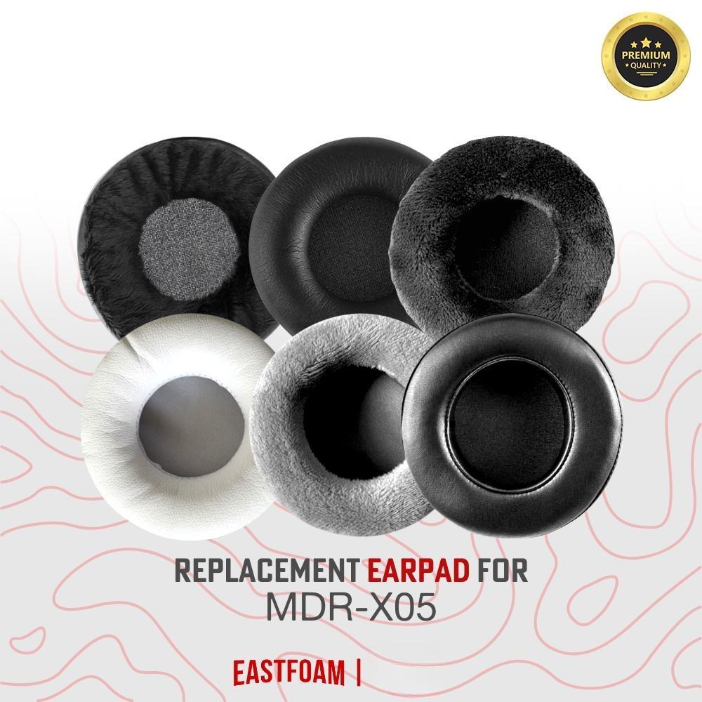 แผ่นรองหูฟัง Earcup Sony MDRX05 MDR X05 MDR-X05 แผ่นโฟมโฟม Earpad Pad