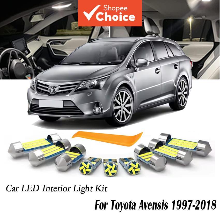 Canbus LED ชุดไฟภายในสําหรับ Toyota Avensis T22 T25 T27 1997-2018 หลอดไฟอ่านหนังสือ