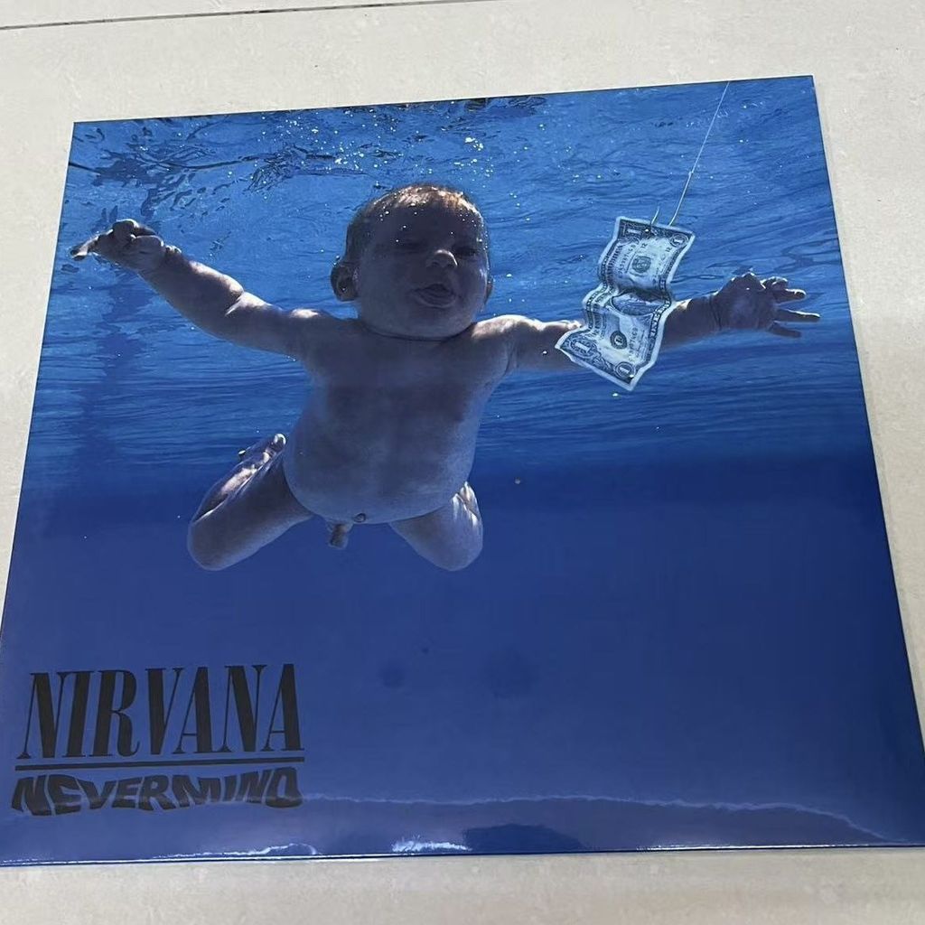 พร้อมสต็อก Nirvana Band NIRVANA NEVERMIND Rock Classic Album LP Vinyl Record 26313Spot Nirvana Band 