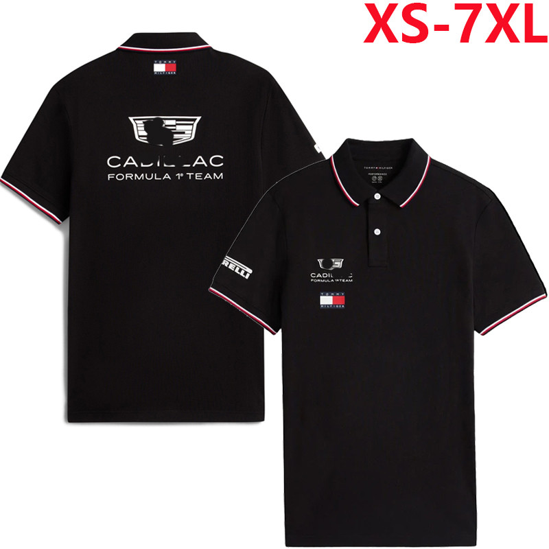 2026 ใหม่ F1 เสื้อยืดแขนสั้น Unisex + F1 Ferrari Racing Team Jersey