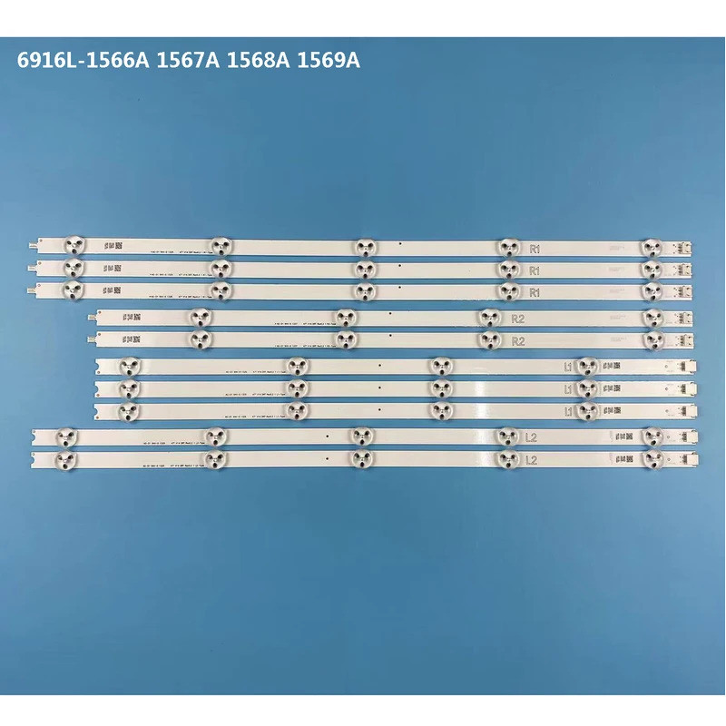 LED สําหรับ 47 V14 DR R1 L1 R2 L2 47LA6300 47PFH6309 47PFK6309 47PFT6309/60 LC470DUN PG P1 6916L-156