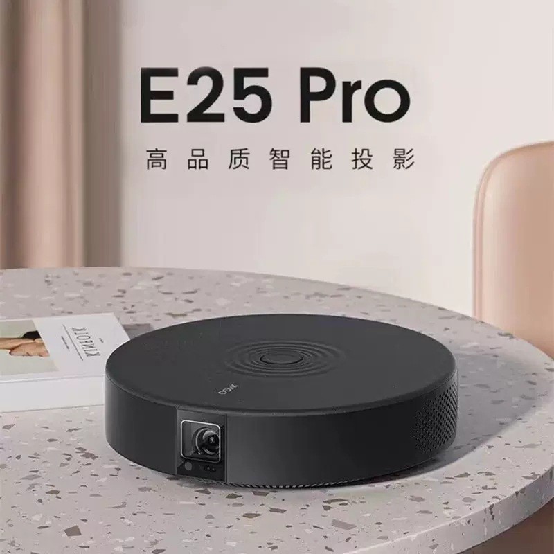 E20 E25 E25Pro โปรเจคเตอร์ในครัวเรือน Ultra HD ห้องนั่งเล่นห้องนอนโปรเจคเตอร์บ้านแบบพกพา