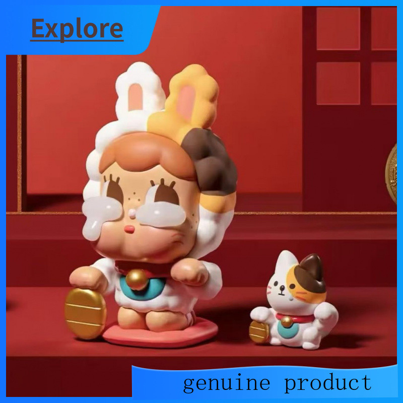 P POPMART crybaby Hidden Special Series Japanese Fighting Gold Money Fortune Treasure True Love Box