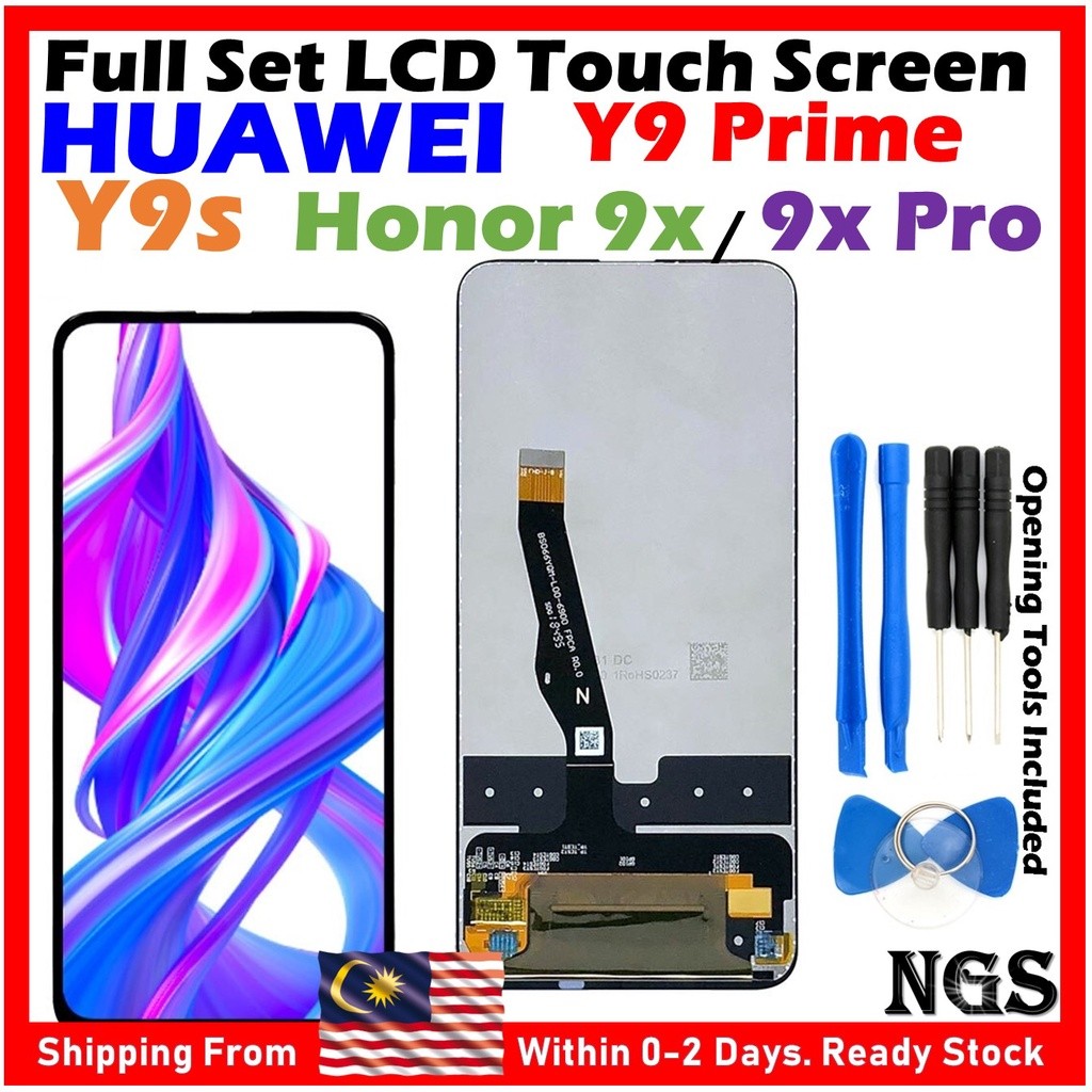 NGS ยี่ห้อหน้าจอ LCD สําหรับ HUAWEI Y9 Prime 2019 / Honor 9x / Honor 9x Pro / HUAWEI Y9s
