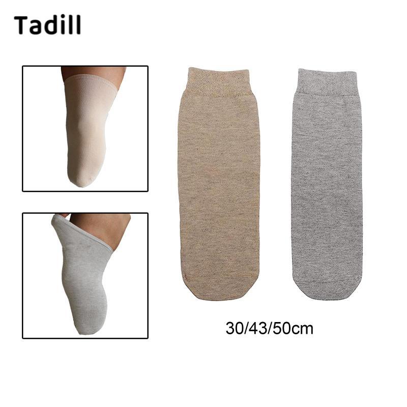 [negjsg] ถุงเท้า Amputee สําหรับ Stump Comfort Proesthetic Limb สนับสนุนวัสดุยืดหยุ่นนุ่ม Breathable แบบพกพาขนแกะก่อสร้าง Unisex Design เหมาะสําหรับ Home D