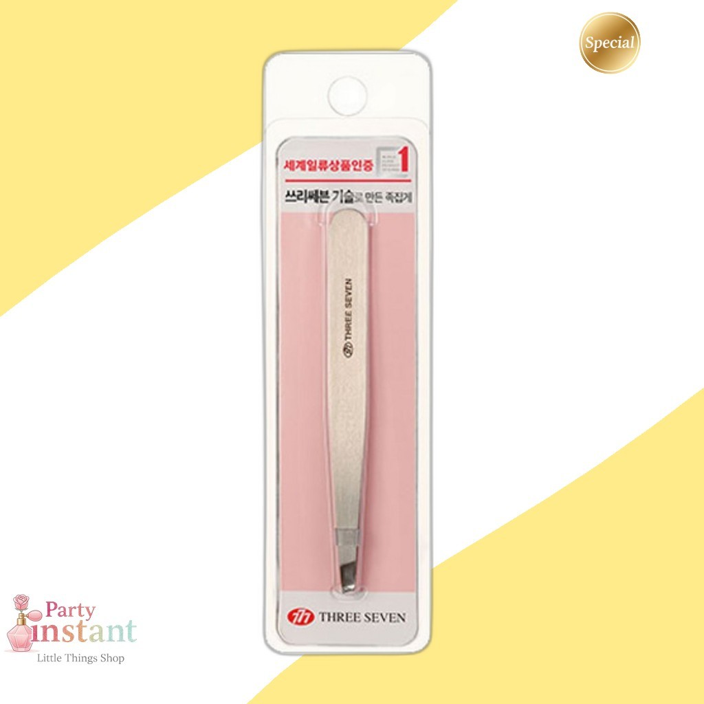 [777] แหนบแม่นยํา (กําจัดขนละเอียด) ไม่มีขนาด 1 ชิ้น / แหนบแม่นยําเกาหลี โดย PartyTry