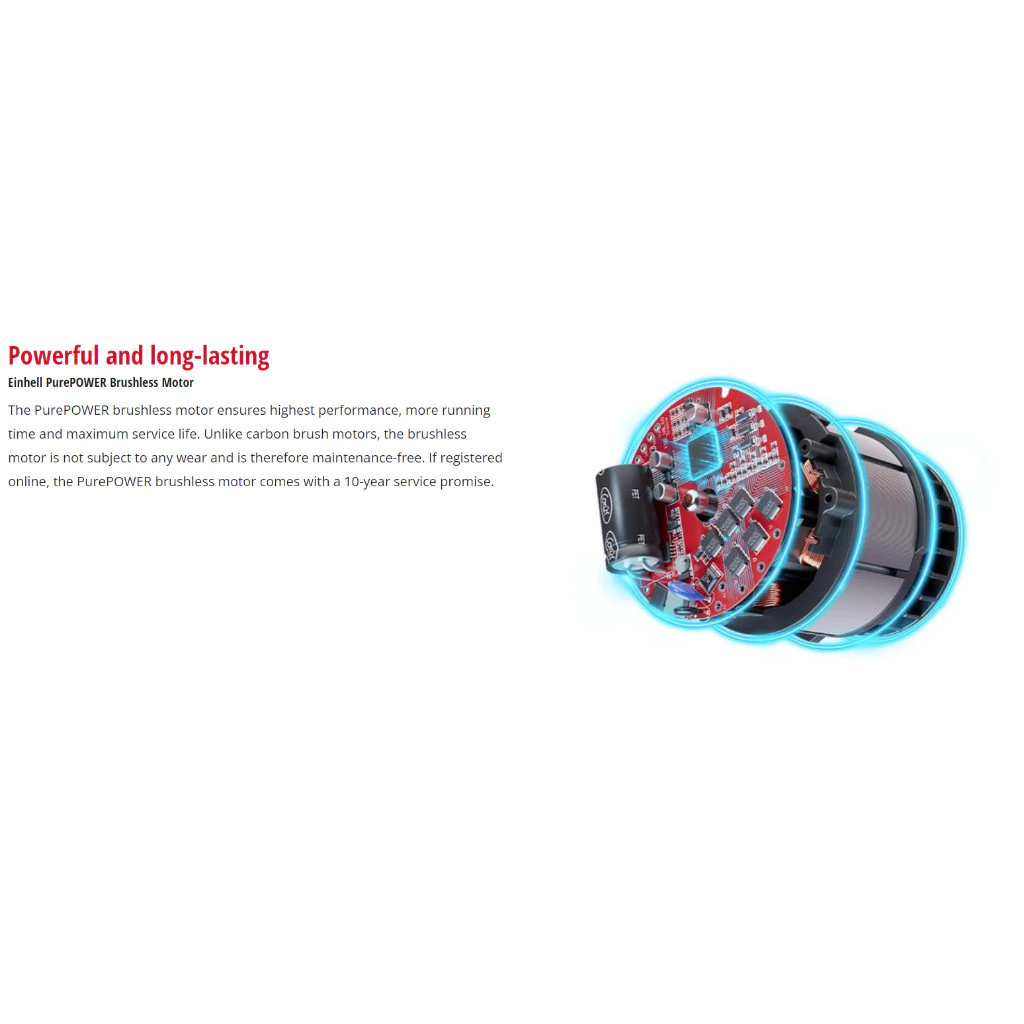 EINHELL เครื่องขัดกระดาษทรายสายพานไร้สาย TP-BS 18/457 Li Brushless เฉพาะเครื่อง thumbnail 8