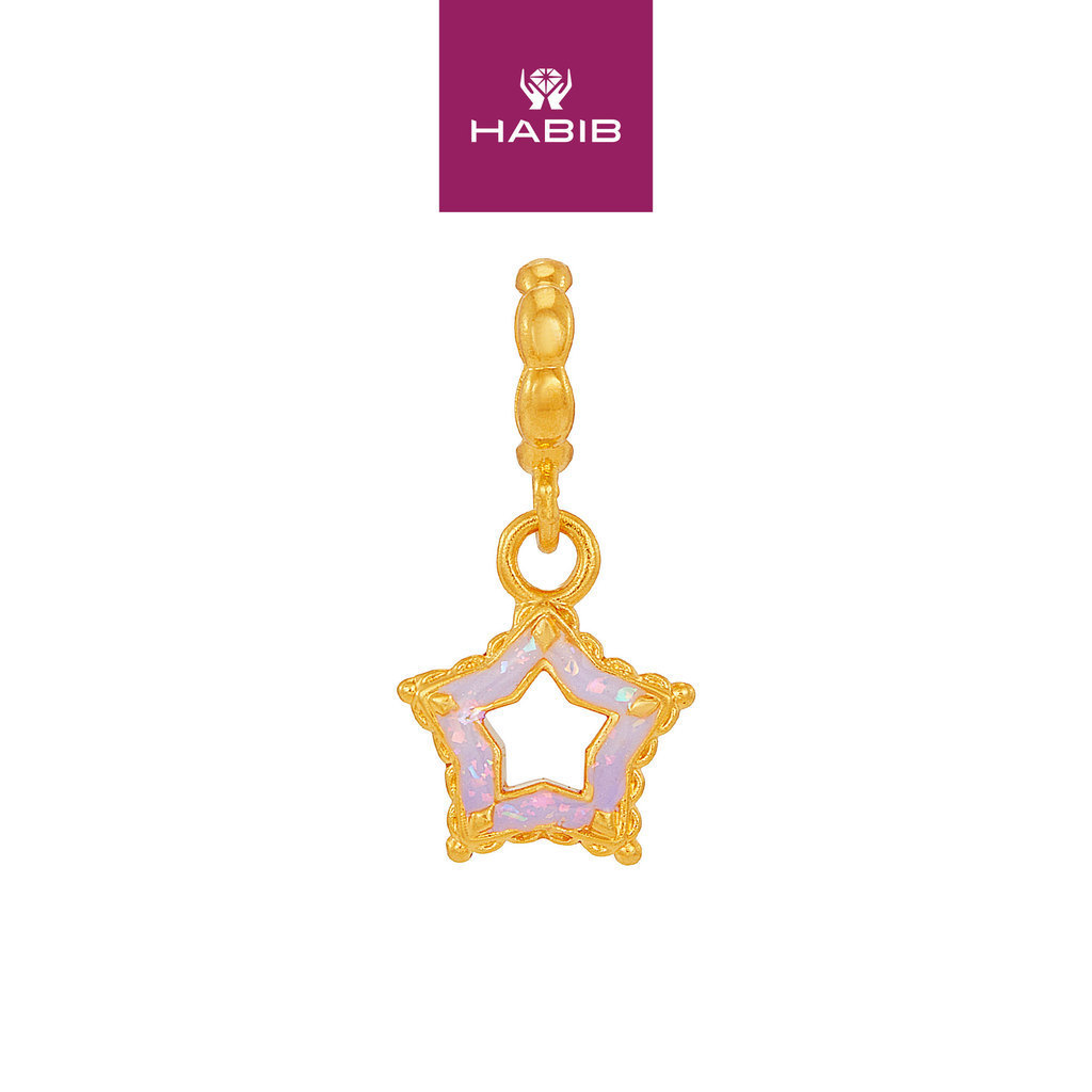 HABIB 916/22K Yellow Gold Charm 6800064ย