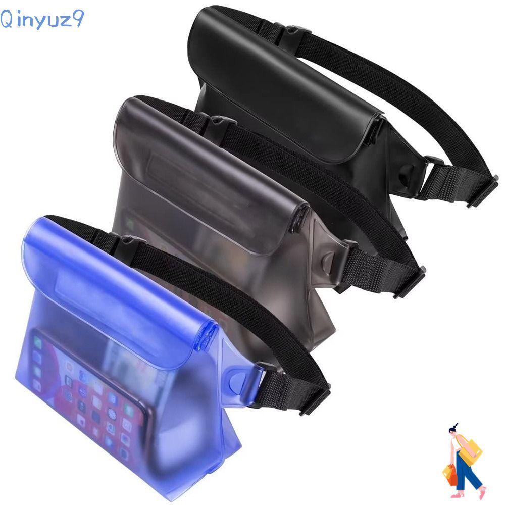 QINYUZ9 กระเป๋าใส่โทรศัพท์กันน้ํา Floating Travel Beach Essentials สําหรับวันหยุดกันน้ํา