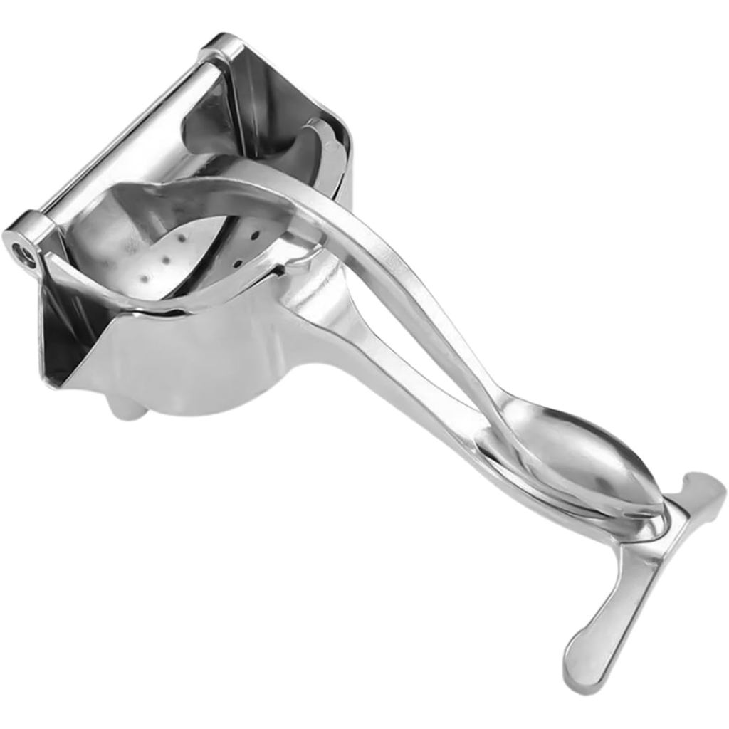 คู่มือคั้นน้ําผลไม้,คู่มือคั้นน้ําผลไม้มือกด,Exprimidor De Limonones Acero Inoxidable,Lime Squeezer 