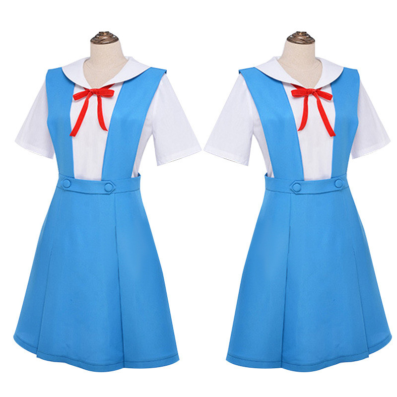 .Cosplay ตัวละคร Asuka จากอนิเมะ เครื่องแต่งกายคอสเพลย์