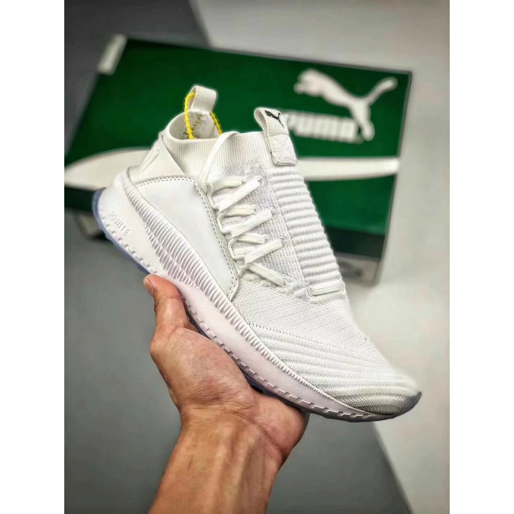 Puma Tsugi Jun Cubism รองเท้าผูกเชือกสไตล์ใหม่ สำหรับวิ่งและสวมใส่ประจำวัน