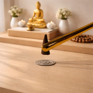 ที่คีบกำยานและก้านธูปสแตนเลสคุณภาพดี TKB422 ดีไซน์สวยหรูคู่ห…