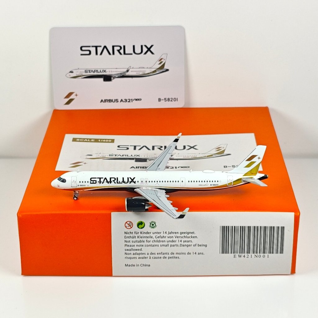 JC Wings EW421N001 1: 400 Star Aviation A321neo B-58201 รุ่นโลหะผสม