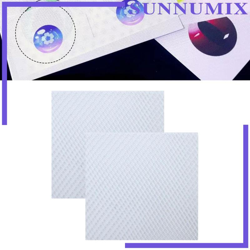 [Sunnimix] 2 ชิ้น Fursuit Eyes Mesh หัตถกรรมทําแผ่นตาข่ายตาพิมพ์ได้สําหรับหน้ากาก