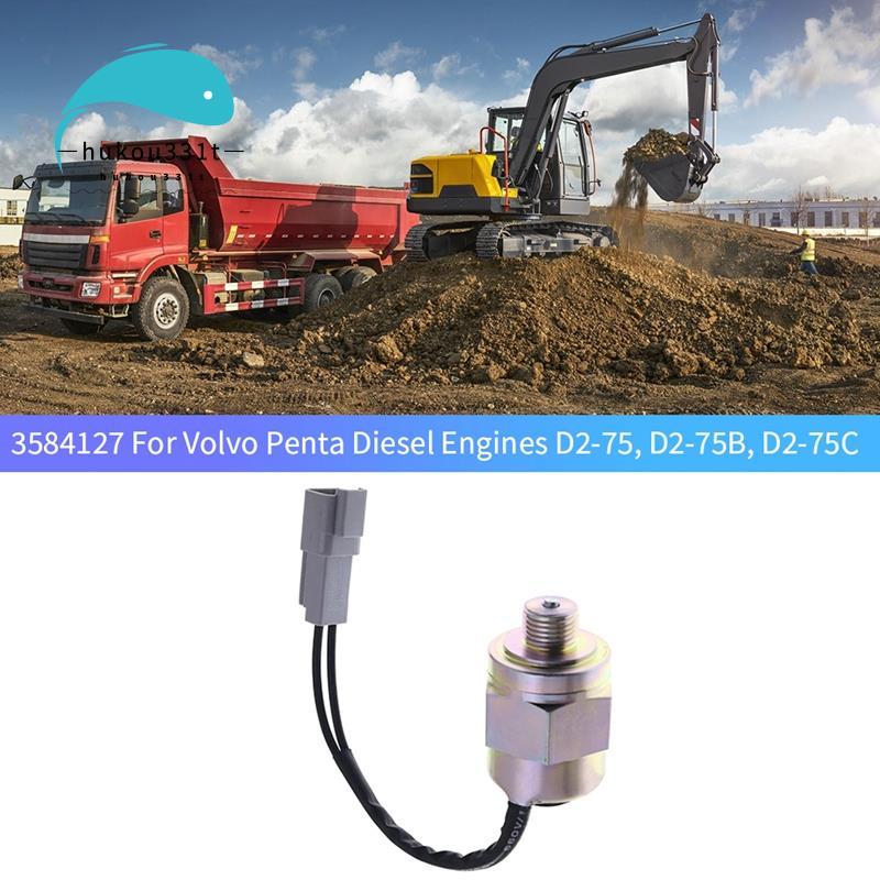 [ยืนยัน H3]3584127 หยุดโซลินอยด์สําหรับเครื่องยนต์ D2-40F D1-20F D1-30B D2-75 D2-60F D1-13B อุปกรณ์เ