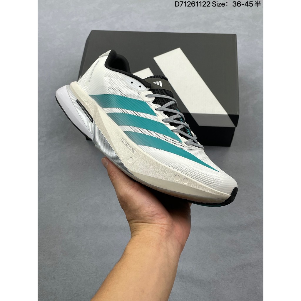 รองเท้าลำลอง BOSTON 13 พื้นผิวถ่ายเทอากาศได้ดีสำหรับการวิ่ง และพื้นรองเท้าBoostเพื่อความนุ่มสบาย JR4