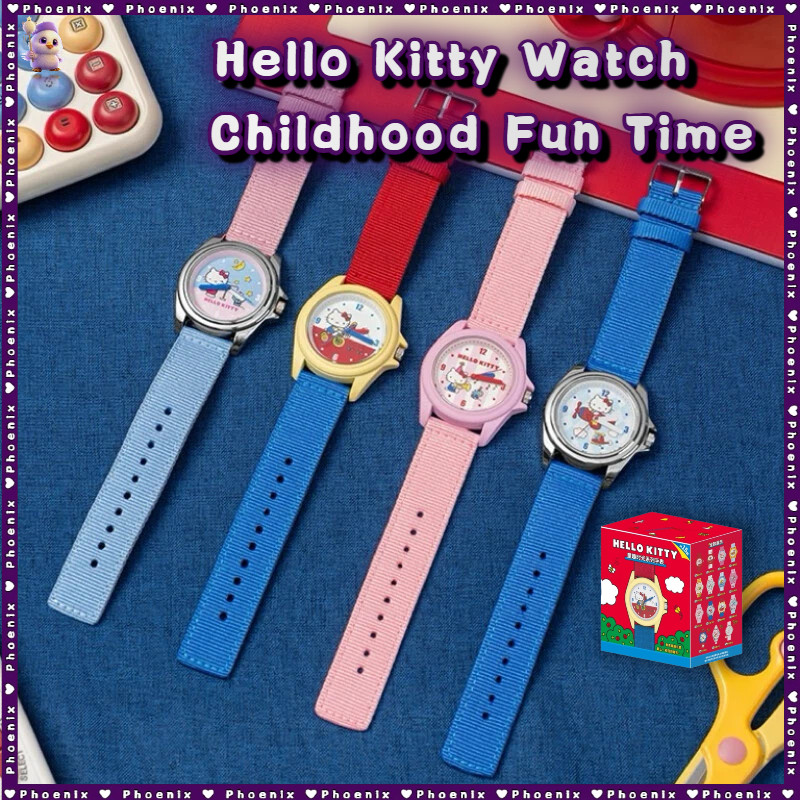 Hello Kitty Watch เวลาสนุกในวัยเด็ก | Hello Kitty สวัสดีคิตตี้ นาฬิกา เซอร์ไพรส์ กล่องตาบอดกันน้ํานักเรียนนาฬิกาข้อมือเด็ก