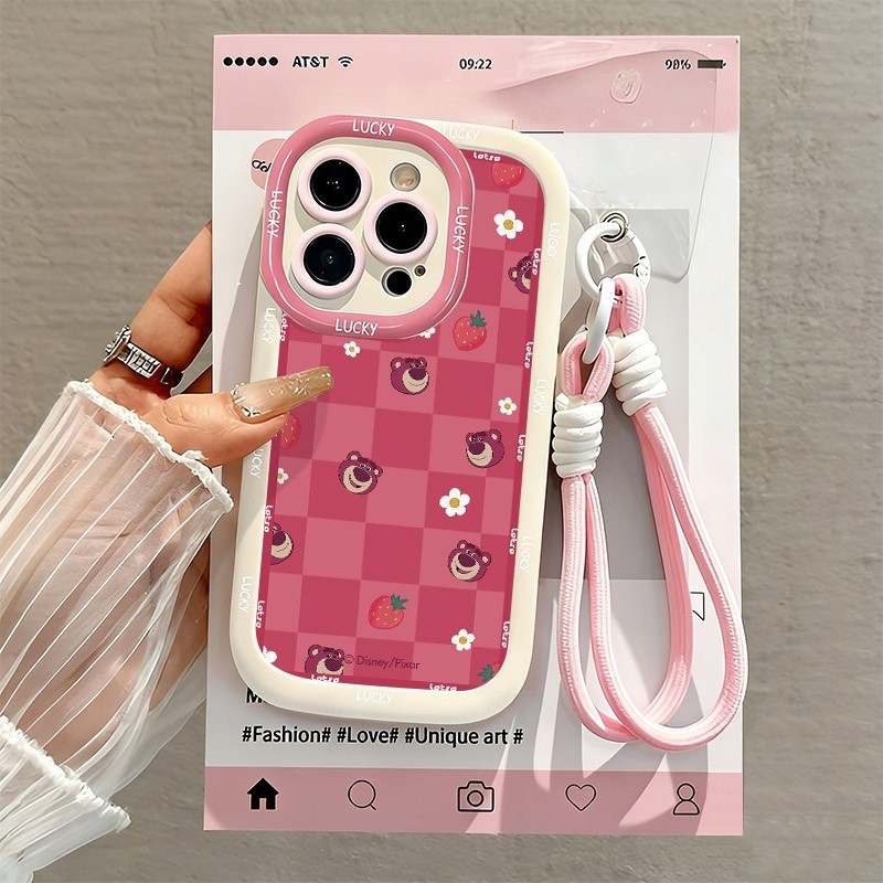 Case+สร้อยข้อมือRealme C63 C61 C53 C51 C51S C35 C33 C30 C30S C21Y C25Y C21 C20 C20A Narzo 60 50 50 5
