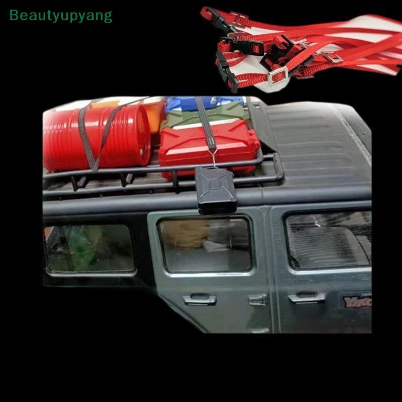 [Beautyupyang] 1/10 1/24 Scale RC Crawler อุปกรณ์เสริม 5PCS Nylon Tie Down เชือก Bules สําหรับ TRX4M