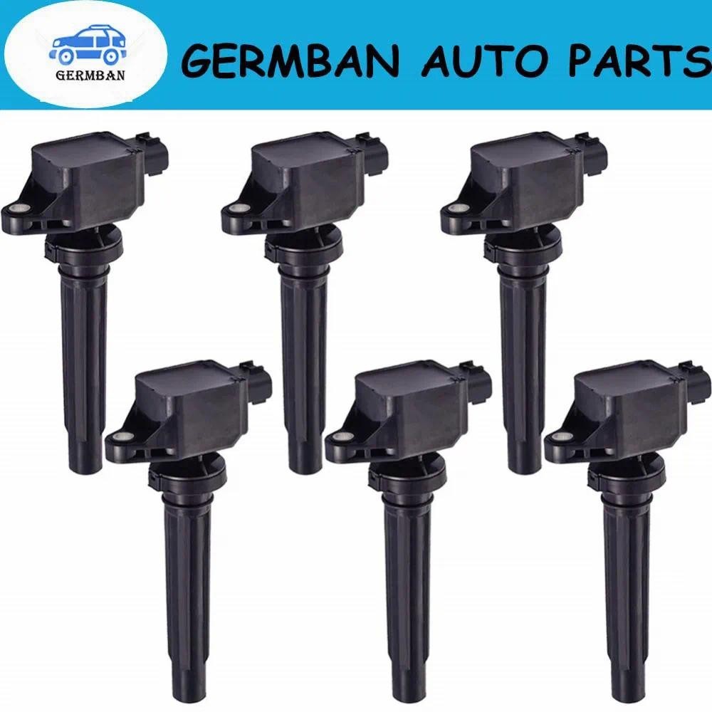 33400-65J00 ใหม่ 6PCS คอยล์จุดระเบิด Fit สําหรับ SUZUKI SX4 2.0L 2007-2009 GRAND VITARA 2.7L 2006-20