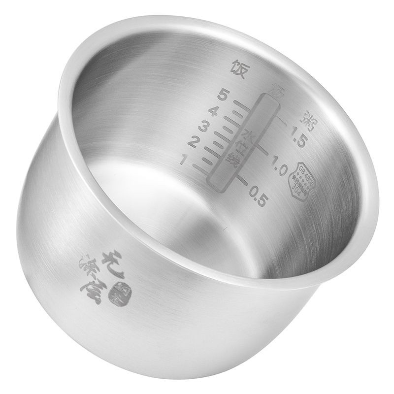 Compatible with Tiger Rice Cooker 316L Stainless Steel 3L Inner Pot JBA-T10U 10W S10C BAA10