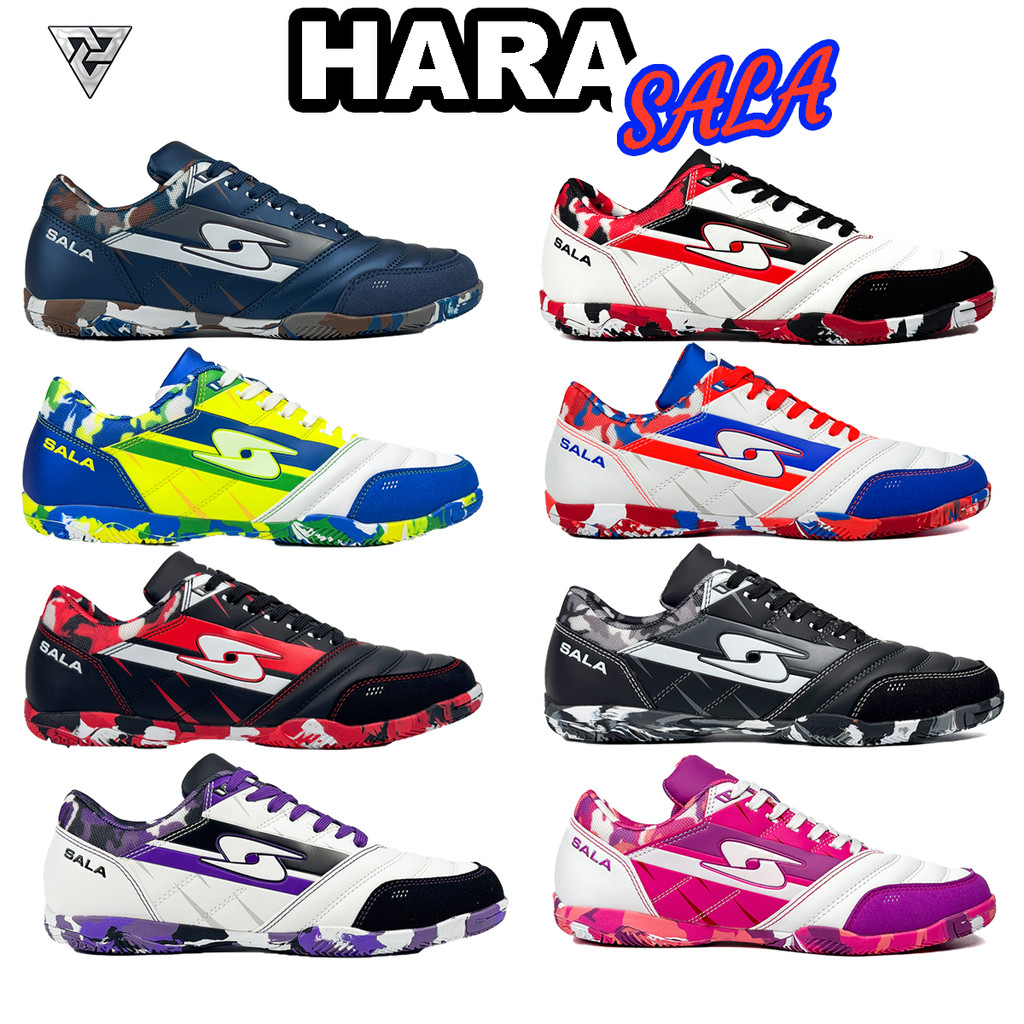 HARA FS002 รองเท้าฟุตซอล ฮาร่า รุ่น SALA ขนาด 34 - 45