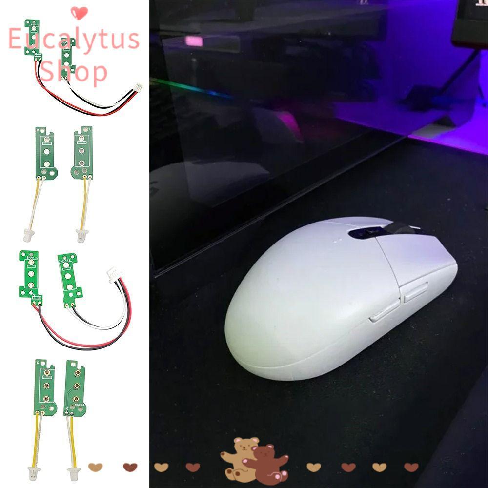 EUCALYTUSS เมาส์ Micro Switch, อะไหล่ซ่อมเมาส์ปุ่ม, DIY Hot-swap Professional เมาส์เมนบอร์ดสําหรับ G