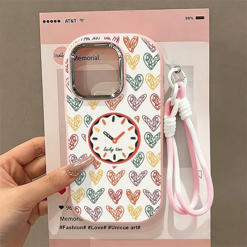 Case + สร้อยข้อมือซิลิโคน Star Case Realme C71 C75 C65 C63 C61 C21 C15 C2 C1 C67 C55 C35 C53 C51 C51