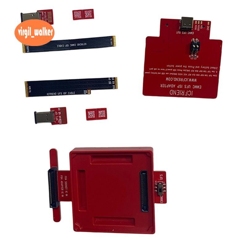ใหม่ล่าสุดสําหรับอะแดปเตอร์ ICFRIEND SUPPORT MIPI UFS-EMMC ISP ADAPTER MIPITESTER / F64 อะแดปเตอร์ +