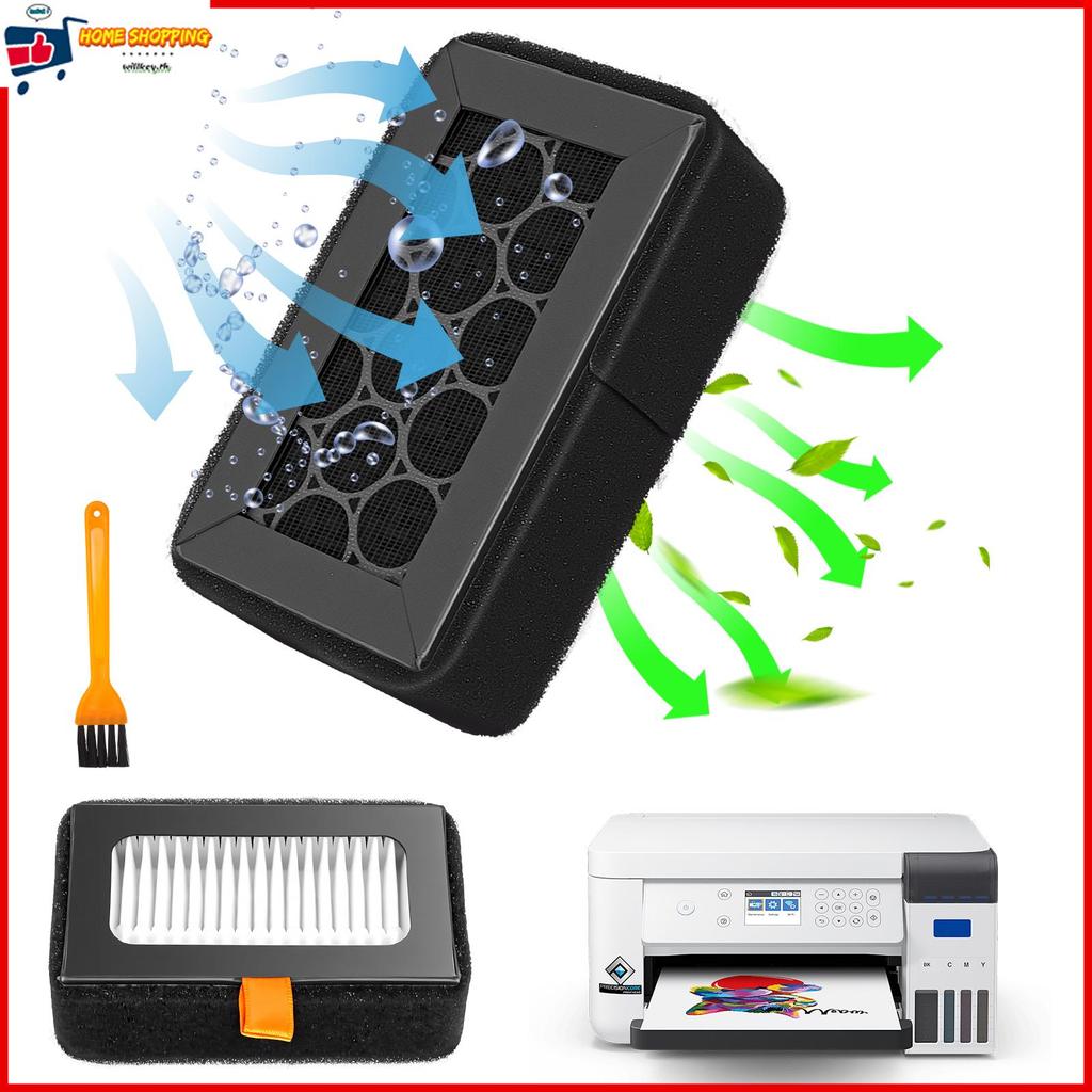 2PCS 3D เครื่องพิมพ์เปิดใช้งานคาร์บอน Combo Air Filter สําหรับ X1/P1 X1C และ P1S SHOPTKC848