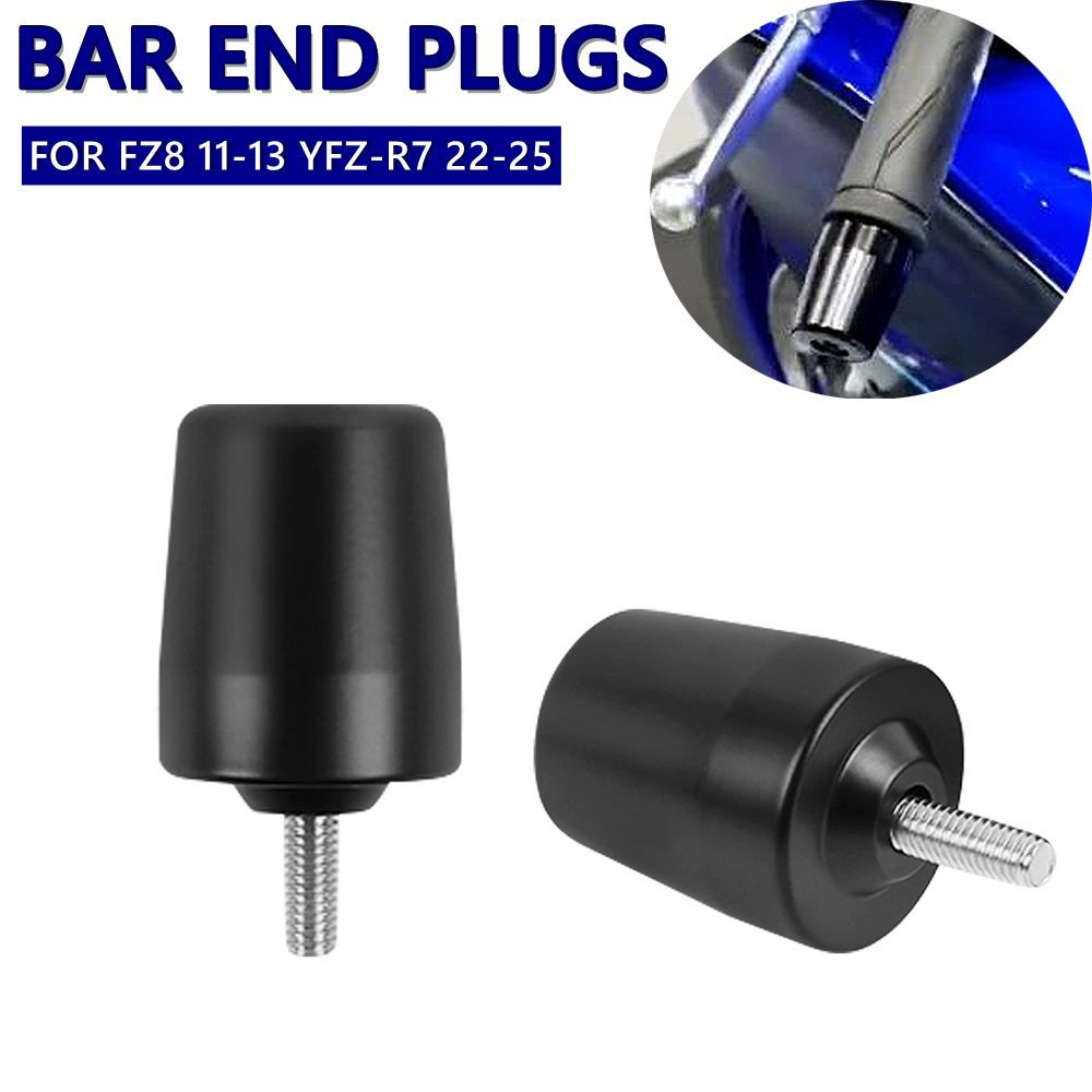 QI รถจักรยานยนต์จับบาร์ End สําหรับ YAMAHA FZ8 F Z8 11-13 YFZ-R7 YFZ R7 YFZR7 22-25 Handlebar Grips 