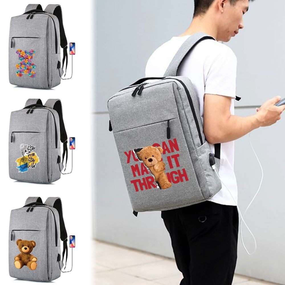 กระเป๋าเป้แล็ปท็อป กระเป๋าเป้ผู้ชาย I Dapper Bag Mens Womens Premium Backpack Laptop Bag Corporate G