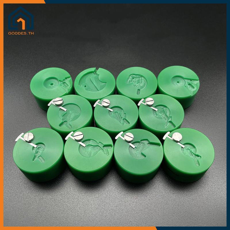 Goddes เครื่องมือซ่อมนาฬิกา L888 C07.111 เครื่องมือปรับความเร็ว 2824 Hairspring Swing ล้อ Fixing ที่