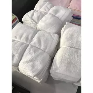ผ้าเช็ดตัว Cotton 100% เกรดโรงแรม ผ้าขนหนู ขนาดใหญ่พิเศษ ขนาด 35x75cm ขนาดใหญ่พิเศษ วัสดุหนาและนุ่ม