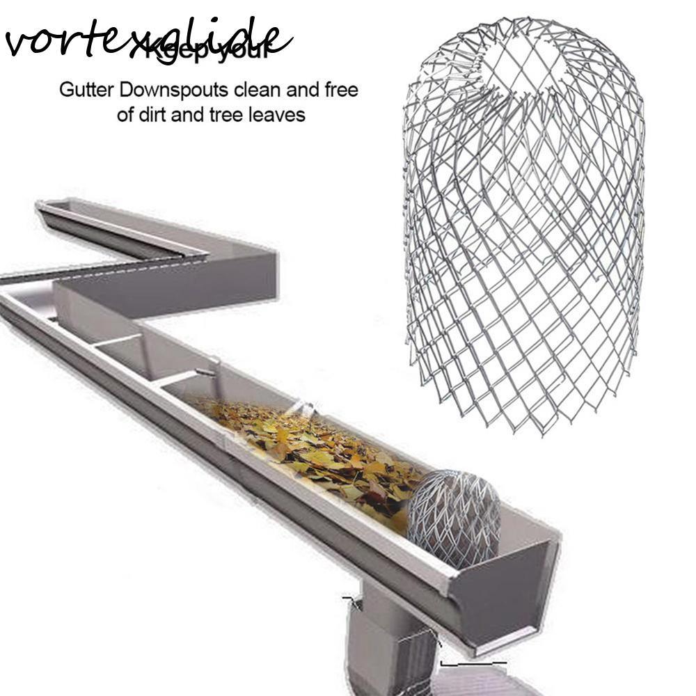 VORTEXGLIDE Roof Gutter Stops Blockage ขยายเศษ Drain Net Cover