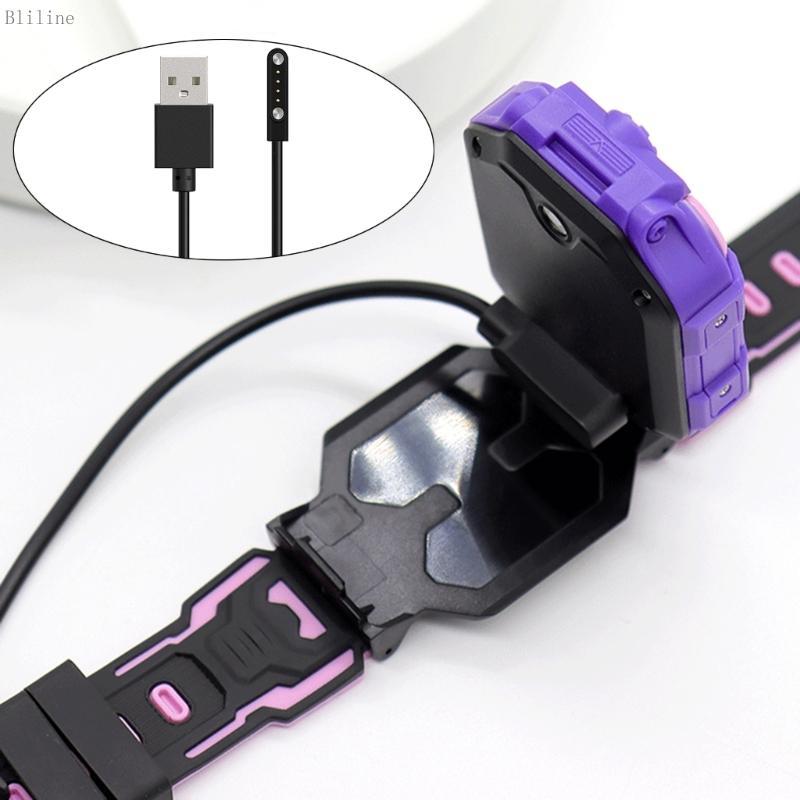 Bilin Magnetic Smartwatch สายชาร์จ Dock อะแดปเตอร์สายไฟ 4pin 9 มม.3 0 Space สําหรับ P03 MT1 นาฬิกาสายไฟ Line