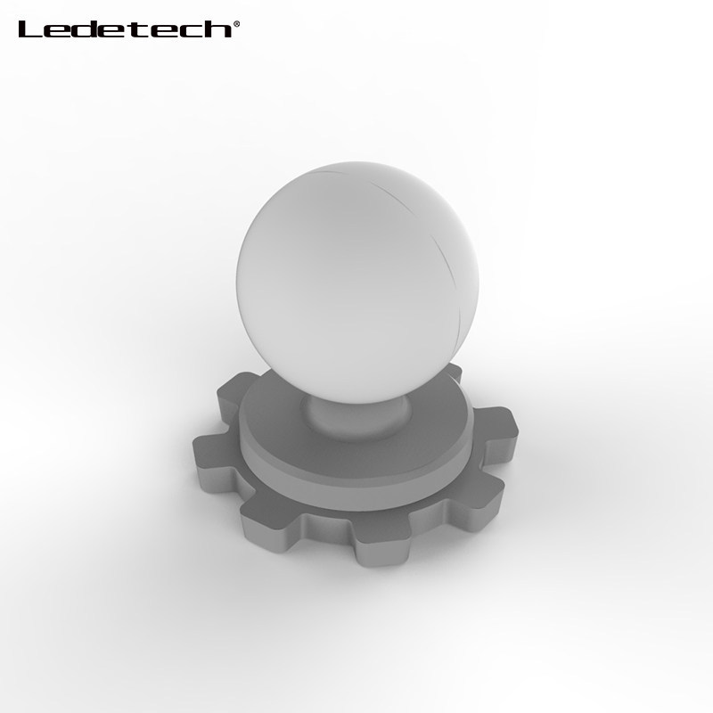 Lede ledetech Lede GEKU แท็บเล็ตวงเล็บหมุน Ball LD-204D Ball อุปกรณ์เสริม Ball Head Connector 207