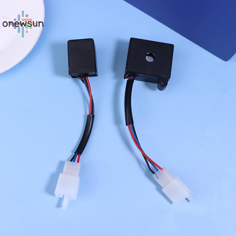 Onew ไฟฟ้าจักรยาน 12V 48/60V LED Blinking รีเลย์ไฟเลี้ยว Flasher 3 สาย Blinking ไฟ LED รีเลย์ W/ Beep E-bike สกู๊ตเตอร์อะไหล่ sun