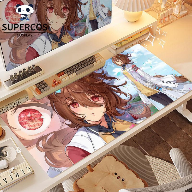 Uma Musume Pretty Derby Mouse Pad Agnes Tachyon Manhattan Cafe Desk Mat Big Size Smooth Mat