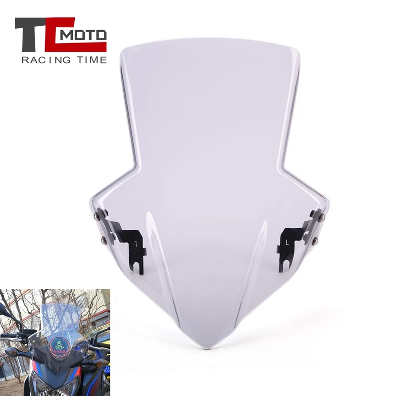 กระจกสําหรับ Honda CB650F 2014 2015 2016 2017 2018 2019 2020 CB 650 F CB 650F รถจักรยานยนต์หน้าจอลม 