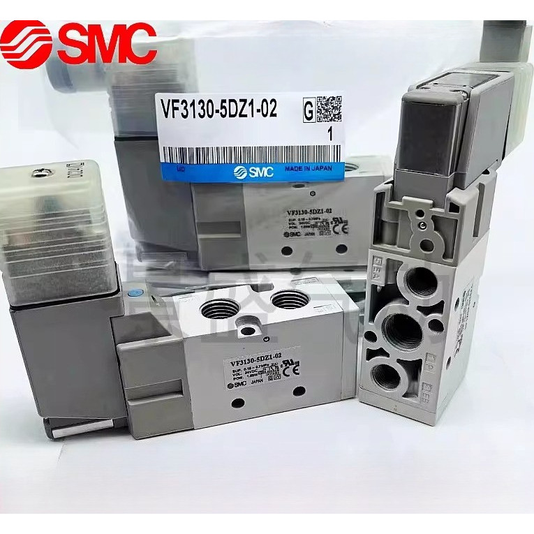 SMC โซลินอยด์วาล์ว VF3130/3230/5120/5220-5GD1/5DZ1/5DZD1/5DD1-02/03K