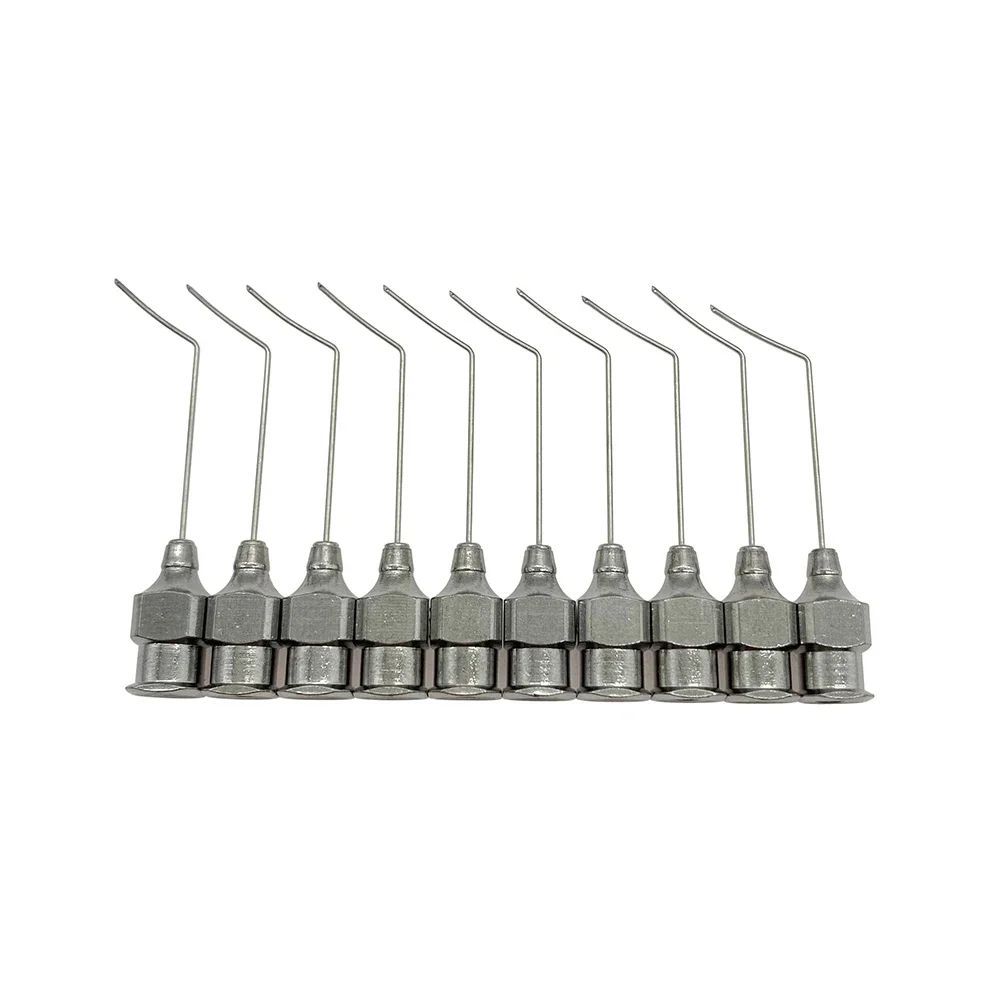 10 ชิ้น Buratto LASIK Cannula 23G 25G สองพอร์ตด้านข้าง 6 พอร์ตเครื่องมือผ่าตัดจักษุ