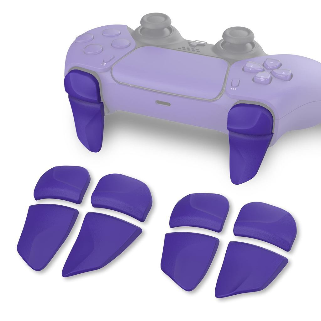 ใบมีด 2 คู่ปุ่มไหล่ส่วนขยายทริกเกอร์สําหรับ PS5 & PS5 Edge Controller & PS Portal Remote Player