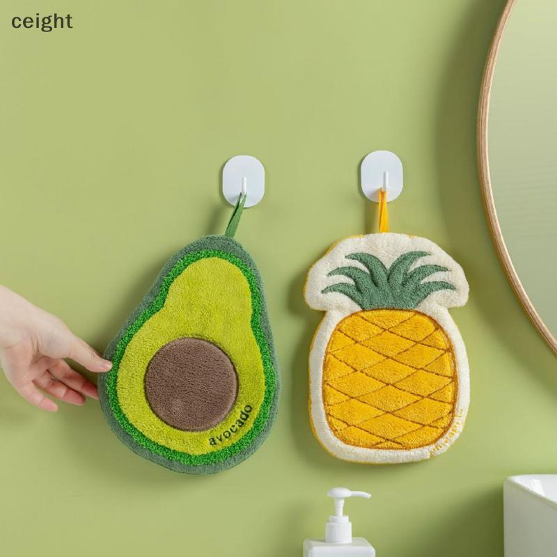 [ขนส่ง] ผลไม้ผ้าเช็ดมือครัวดูดซับผ้าทําความสะอาดผ้าขนหนูอาบน้ํานุ่มเด็กห้องน้ําดอกไม้มือผ้าอุปกรณ์บ้าน ไทย - รูปที่ 3