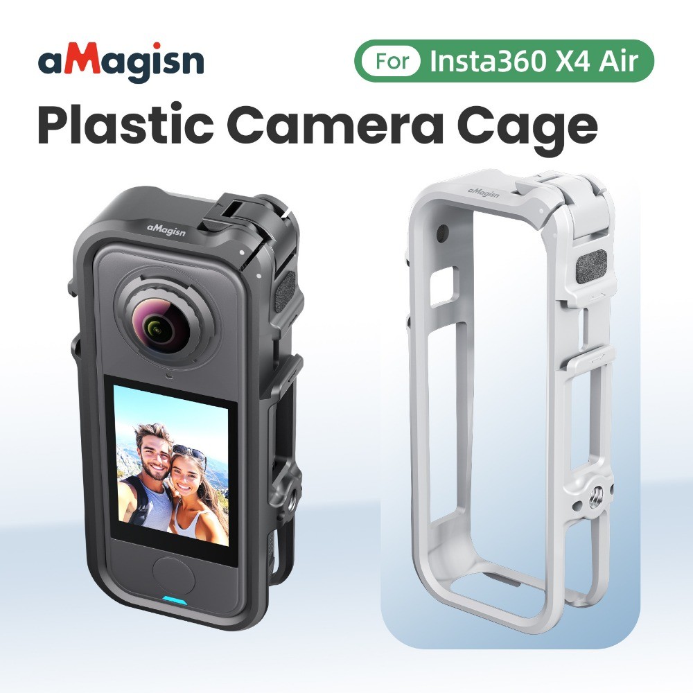 สําหรับ Insta360 X4 Air กรงกระต่ายพลาสติก Insta Multi functional ขยายกรอบอุปกรณ์ป้องกัน