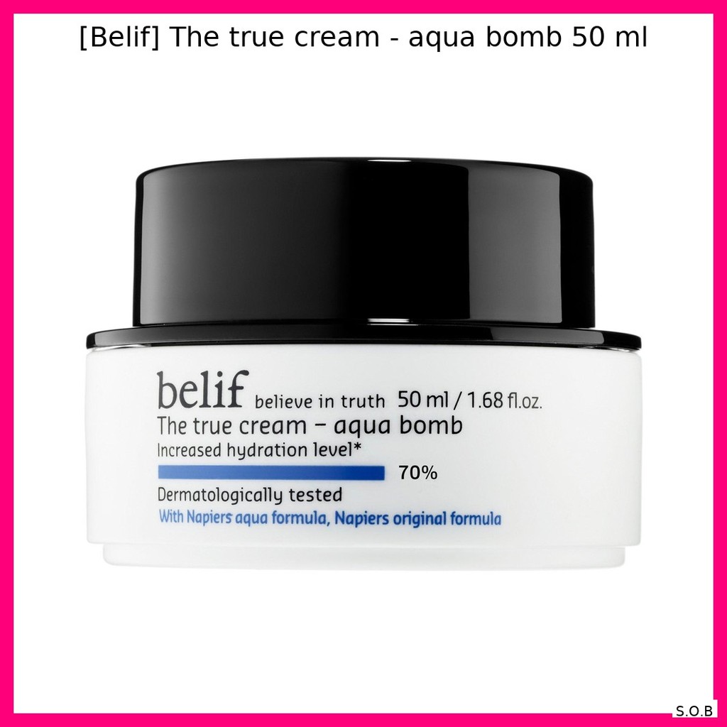 [Belif] The true cream - aqua bomb 50 ml / Hydrating, Lightweig by SOB