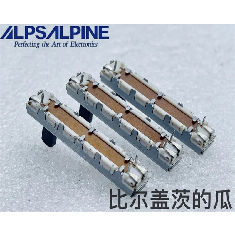 3 ชิ้น ALPS Alpine 45 ลิงค์เดียวเลื่อนโพเทนชิออมิเตอร์ B10K P95 Yamaha P115 เพลาเปียโนอิเล็กทรอนิกส์
