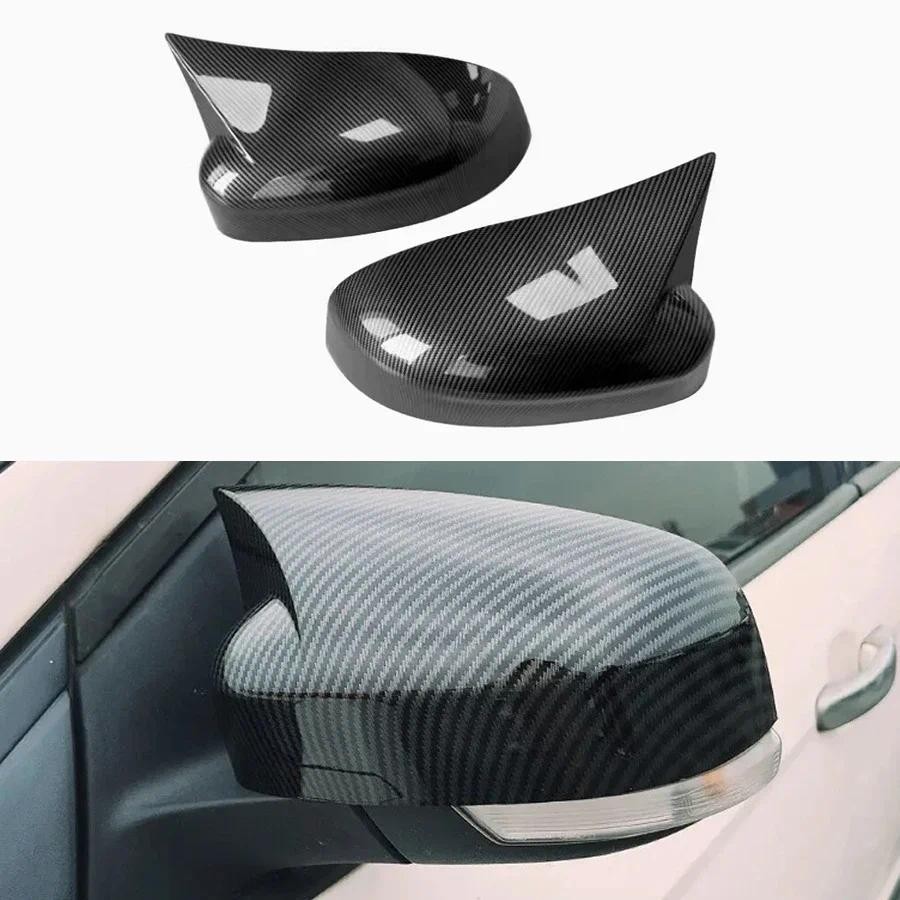 สําหรับ Ford Focus 2012 2013 2014-2018 เปลี่ยนกระจกมองหลังด้านนอกฝาครอบด้านข้างกระจกมองหลัง Shell ที