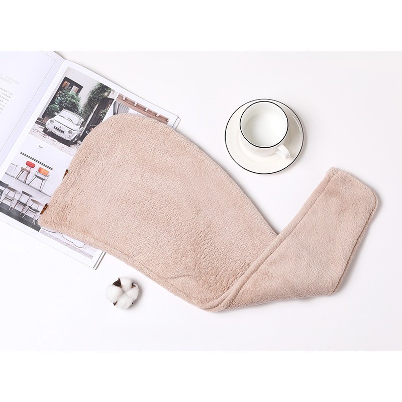 พร้อมส่ง ผ้าคลุมผม แห้งเร็ว ผ้าคลุมผม ไมโครไฟเบอร์ ดูดซับผมแห้ง ใช้ได้ทั้งเด็กและผู้ใหญ่ - รูปที่ 6